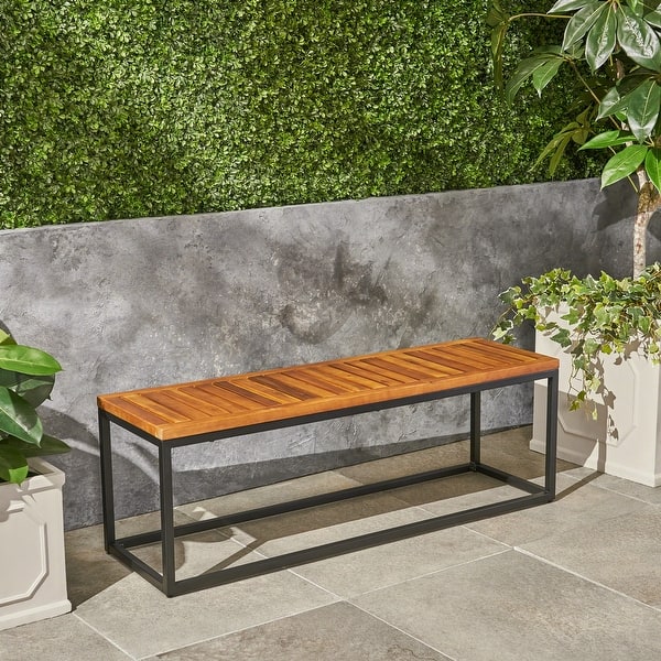 An application scenario or product detail of modern outdoor bench - Image 5