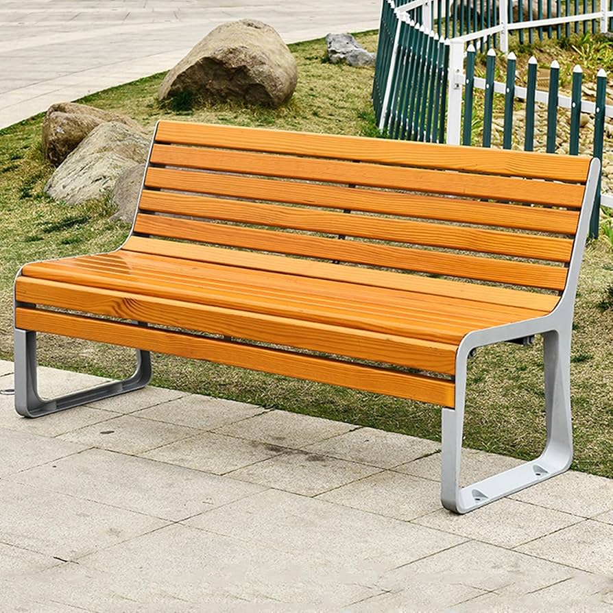 An application scenario or product detail of modern outdoor bench - Image 11