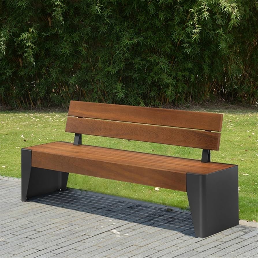 An application scenario or product detail of modern outdoor bench - Image 17