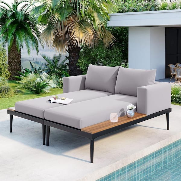 An application scenario or product detail of modern outdoor daybed - Image 5