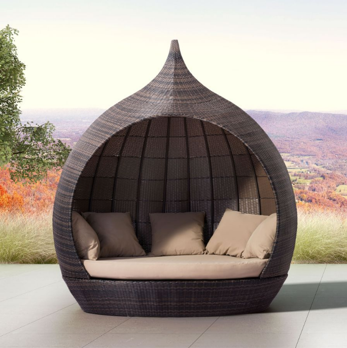 An application scenario or product detail of modern outdoor daybed - Image 11