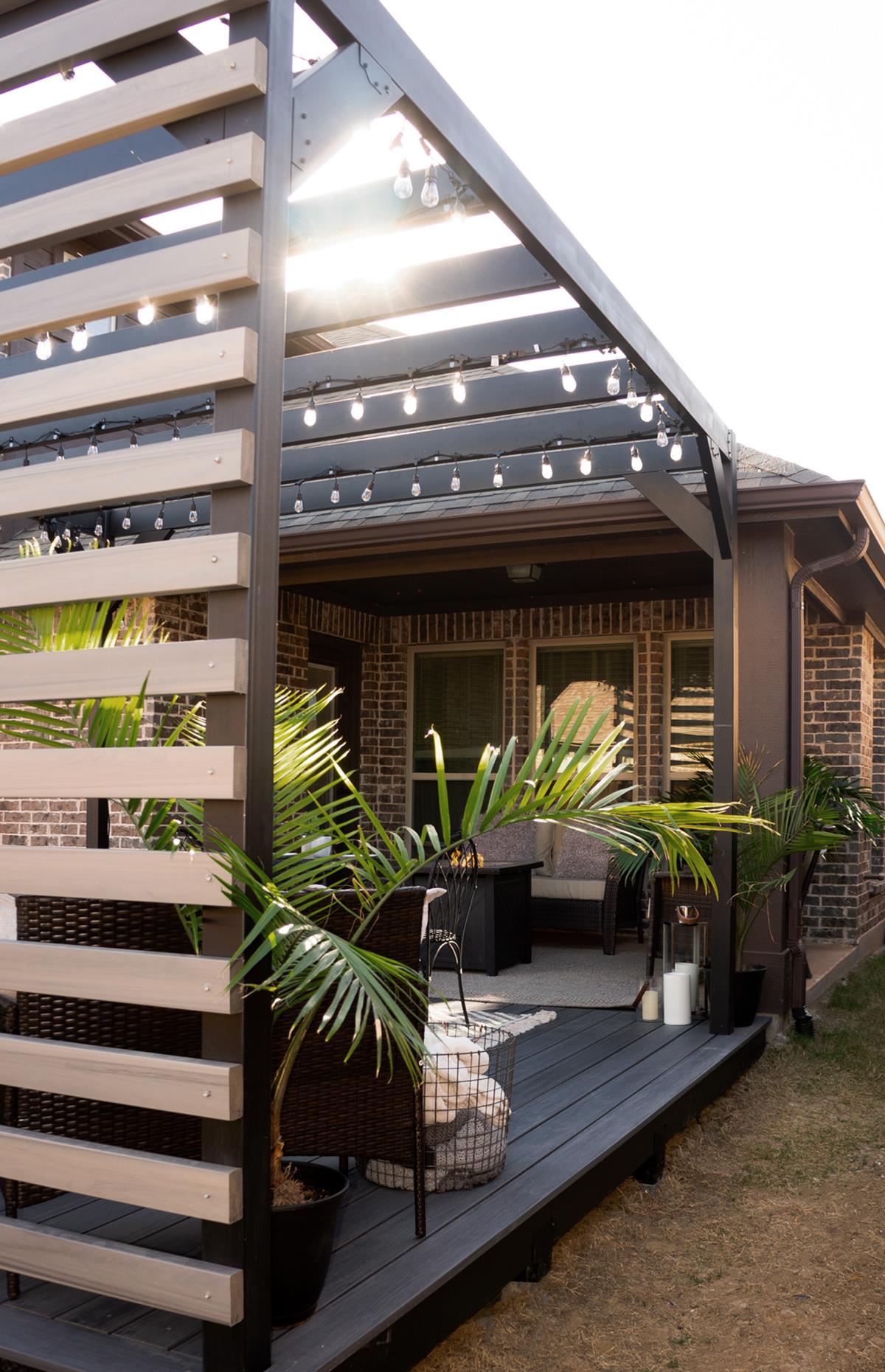 An application scenario or product detail of modern pergola - Image 8