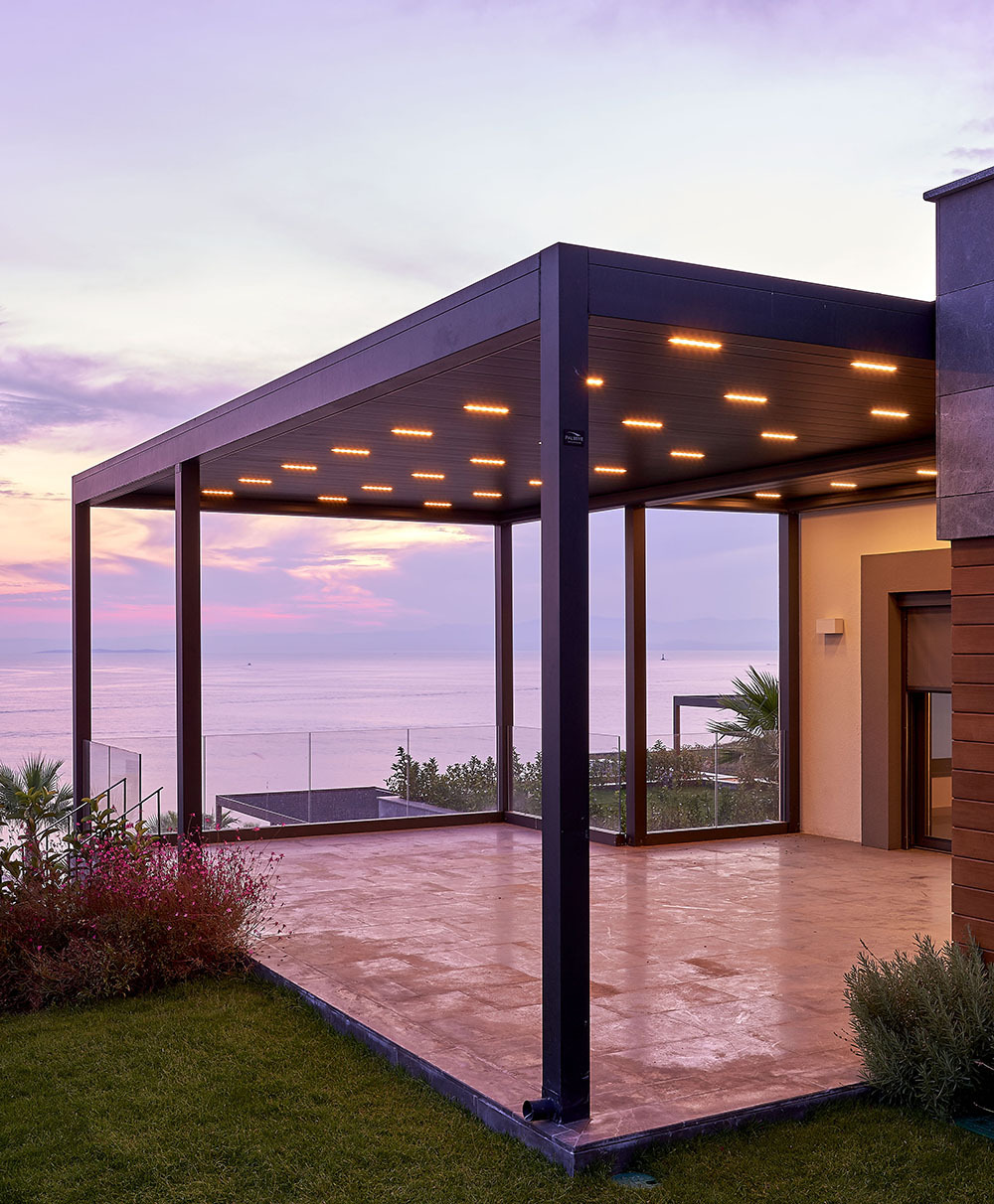 An application scenario or product detail of modern pergola - Image 15