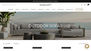 Modloft - Clifton Outdoor Sofa