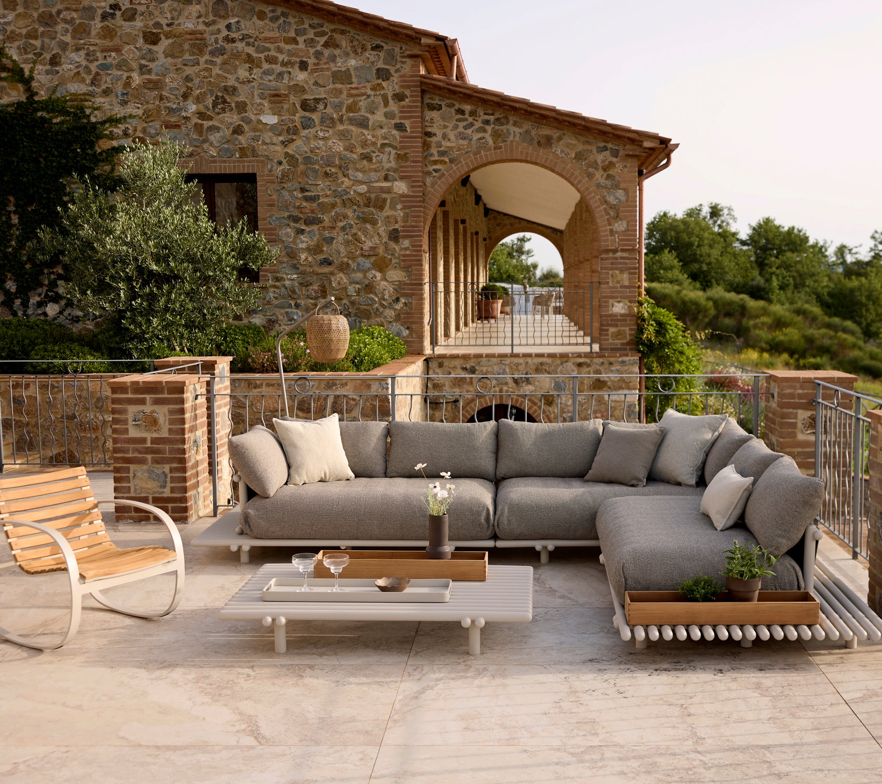 An application scenario or product detail of modular outdoor sofa - Image 21