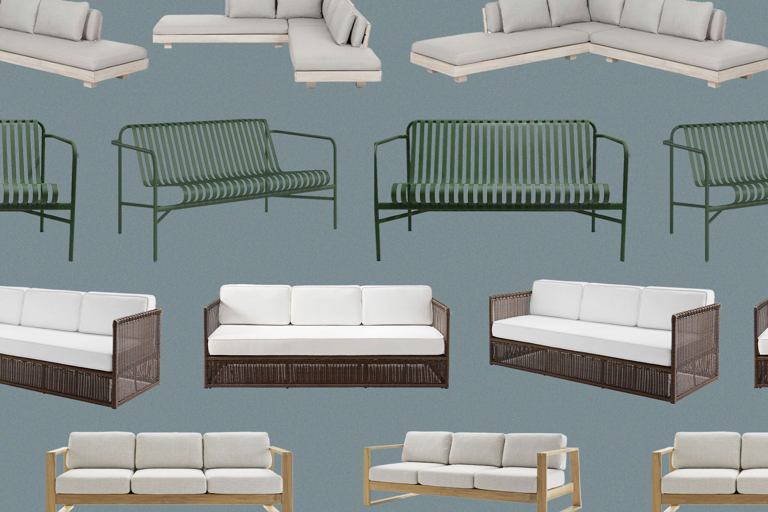 An application scenario or product detail of most comfortable outdoor sofa - Image 1
