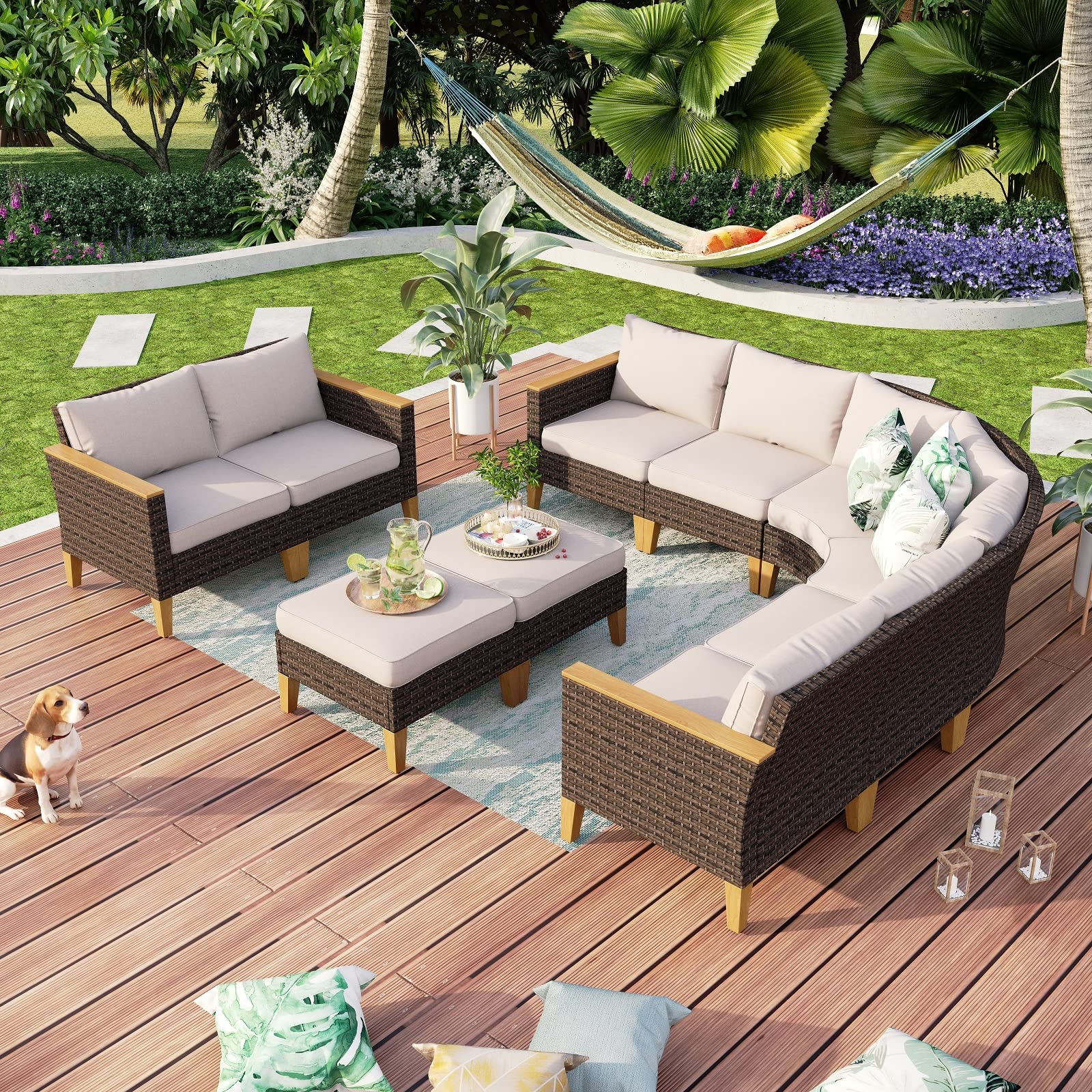 An application scenario or product detail of most comfortable outdoor sofa - Image 4