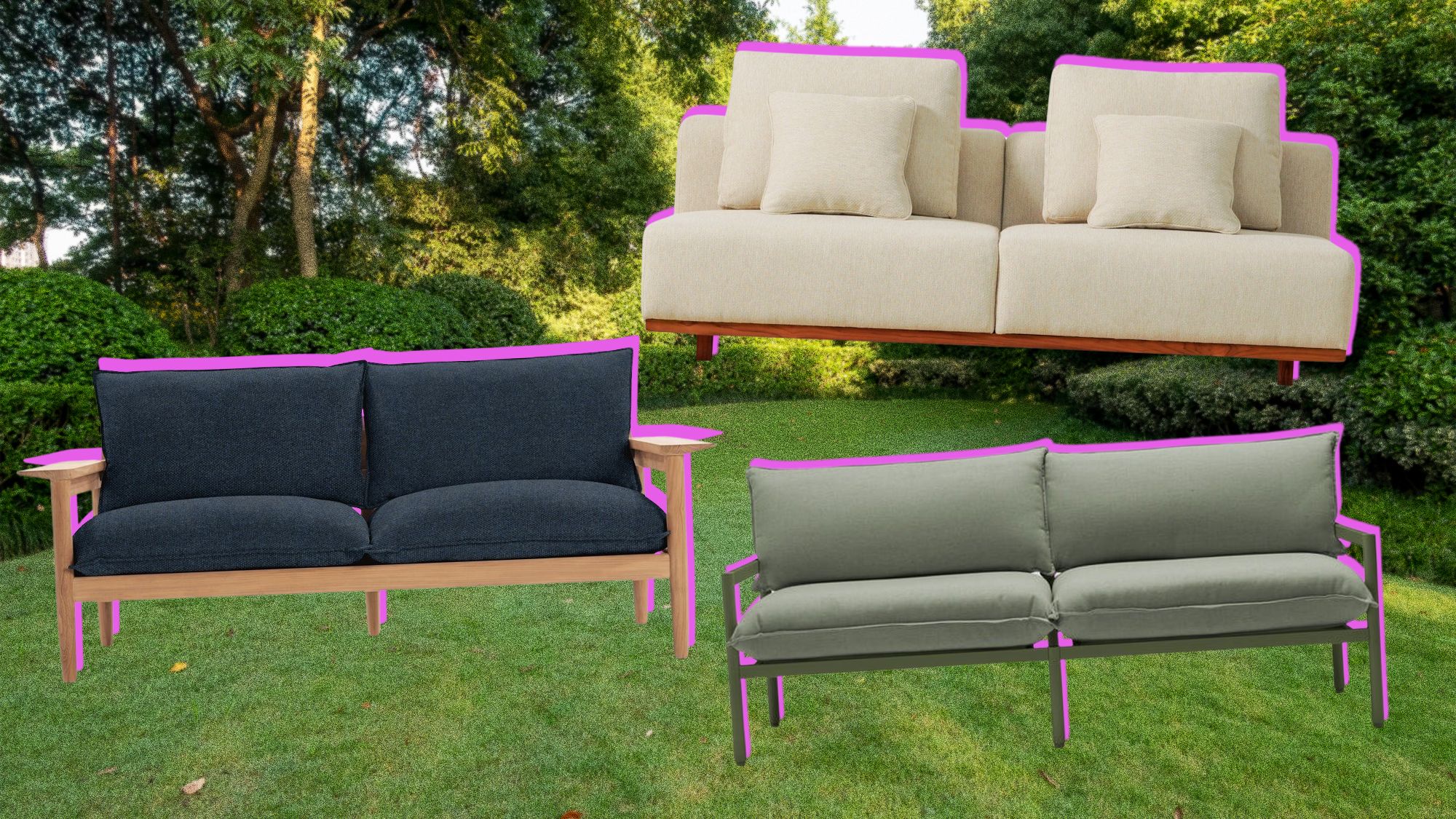 An application scenario or product detail of most comfortable outdoor sofa - Image 6