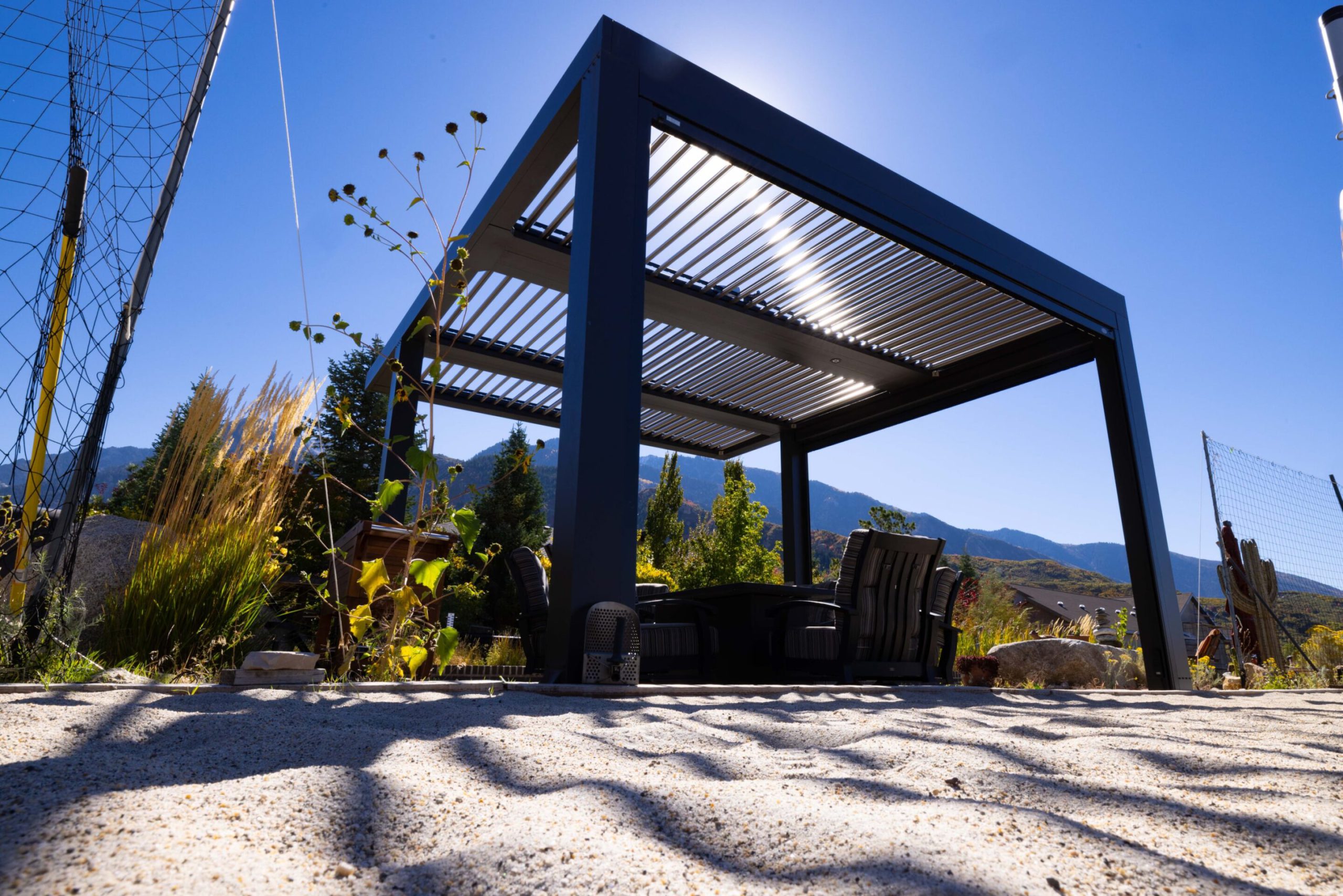 An application scenario or product detail of motorized pergola - Image 7