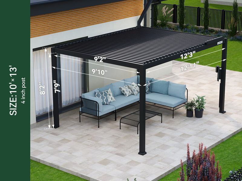 An application scenario or product detail of motorized pergola - Image 17