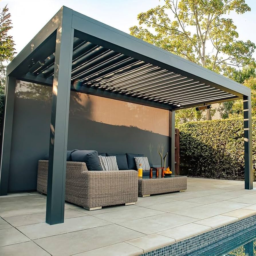 An application scenario or product detail of motorized pergola - Image 18