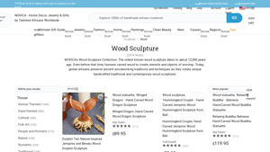 NOVICA - Unique Wood Sculptures Collection