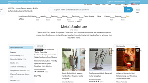NOVICA - Unique Metal Art & Sculptures