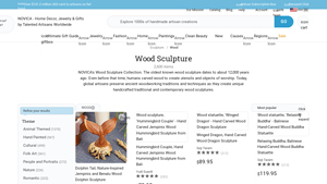 NOVICA - Unique Wood Sculptures Collection