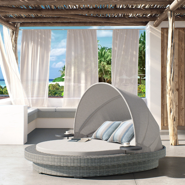 An application scenario or product detail of ​Outdoor Cabana Daybed - Image 14