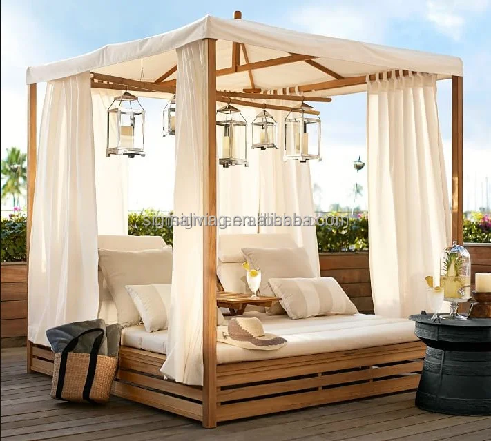 An application scenario or product detail of ​Outdoor Cabana Daybed - Image 21