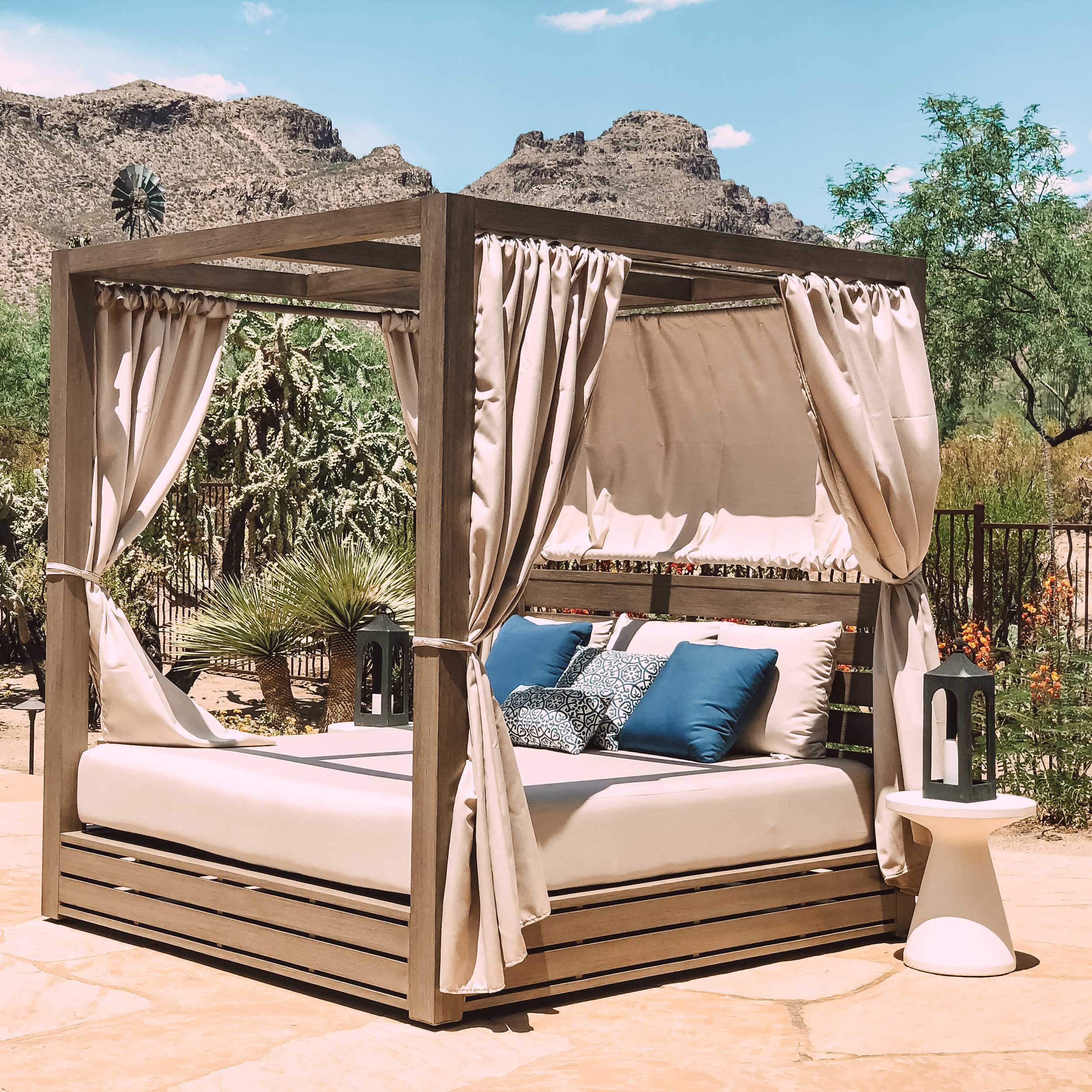 An application scenario or product detail of outdoor cabana daybed - Image 13