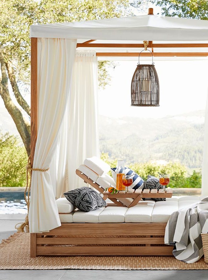 An application scenario or product detail of outdoor cabana daybed - Image 17