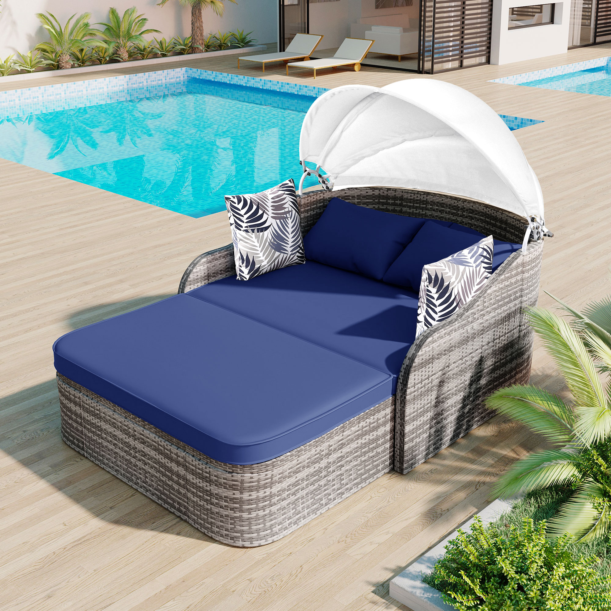 An application scenario or product detail of outdoor canopy daybed - Image 24