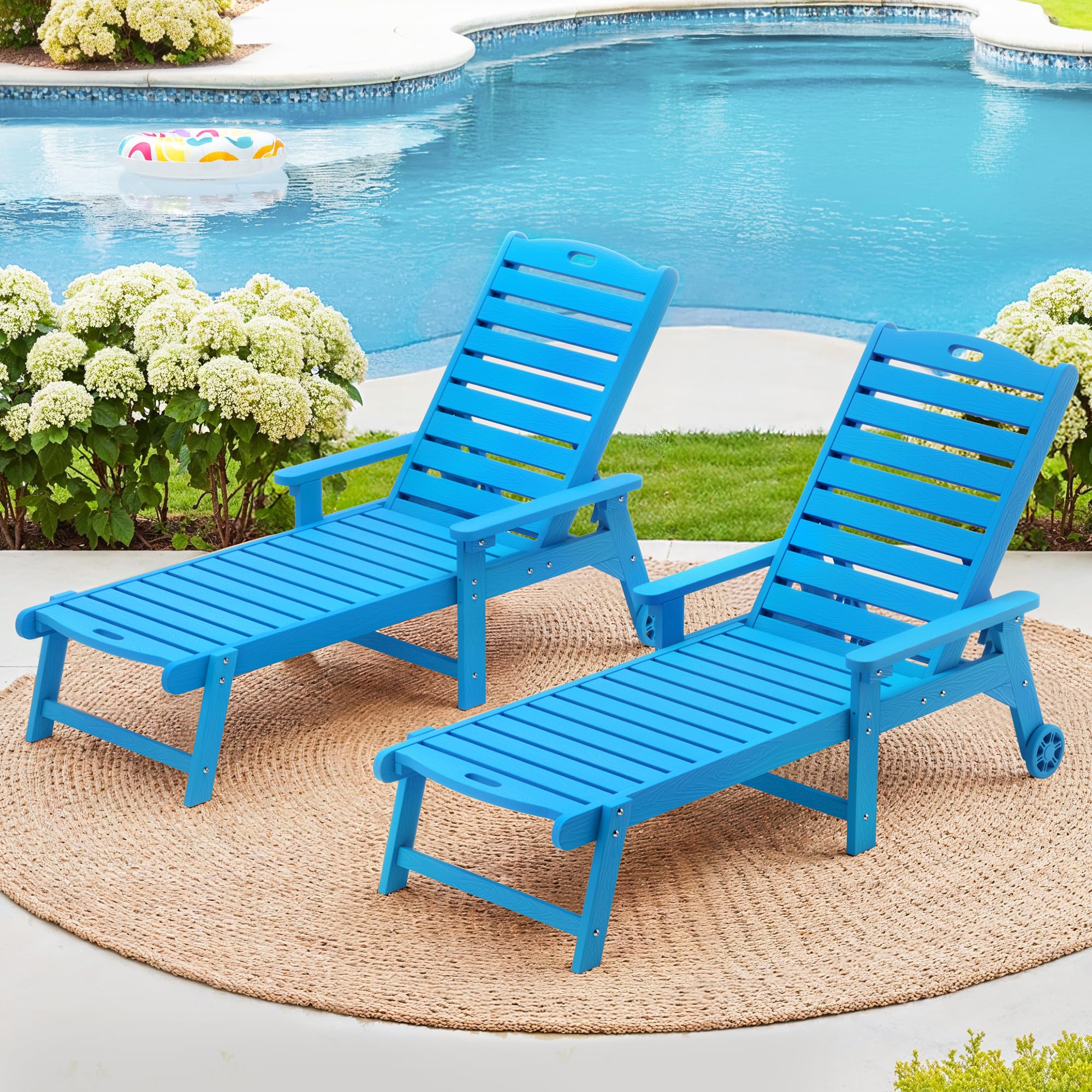 An application scenario or product detail of outdoor chaise lounge chair sets - Image 1