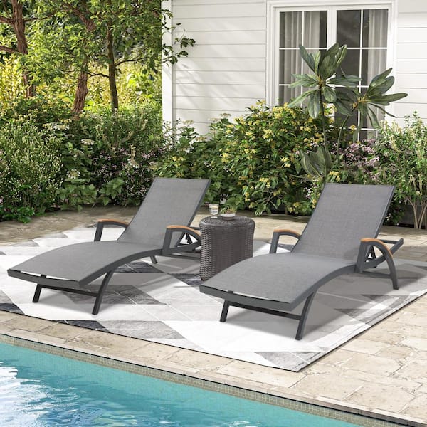 An application scenario or product detail of outdoor chaise lounge chair sets - Image 11