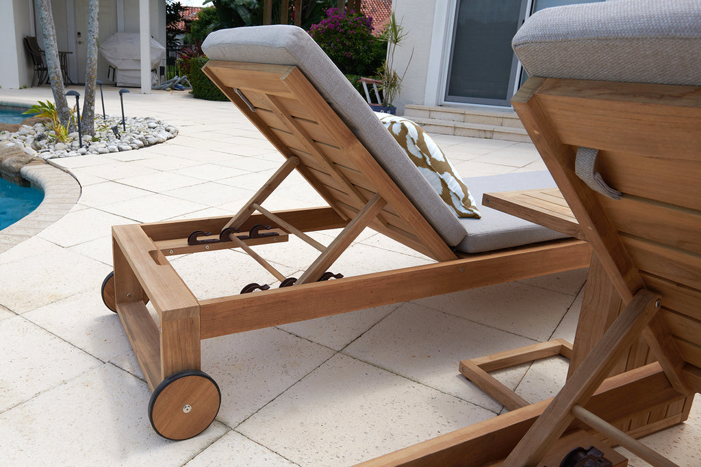 An application scenario or product detail of outdoor chaise lounge set - Image 22