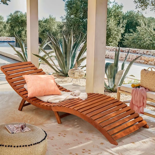 An application scenario or product detail of outdoor chaise lounge with armrests - Image 12