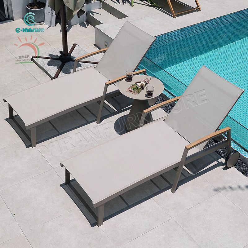 An application scenario or product detail of outdoor chaise lounger - Image 20