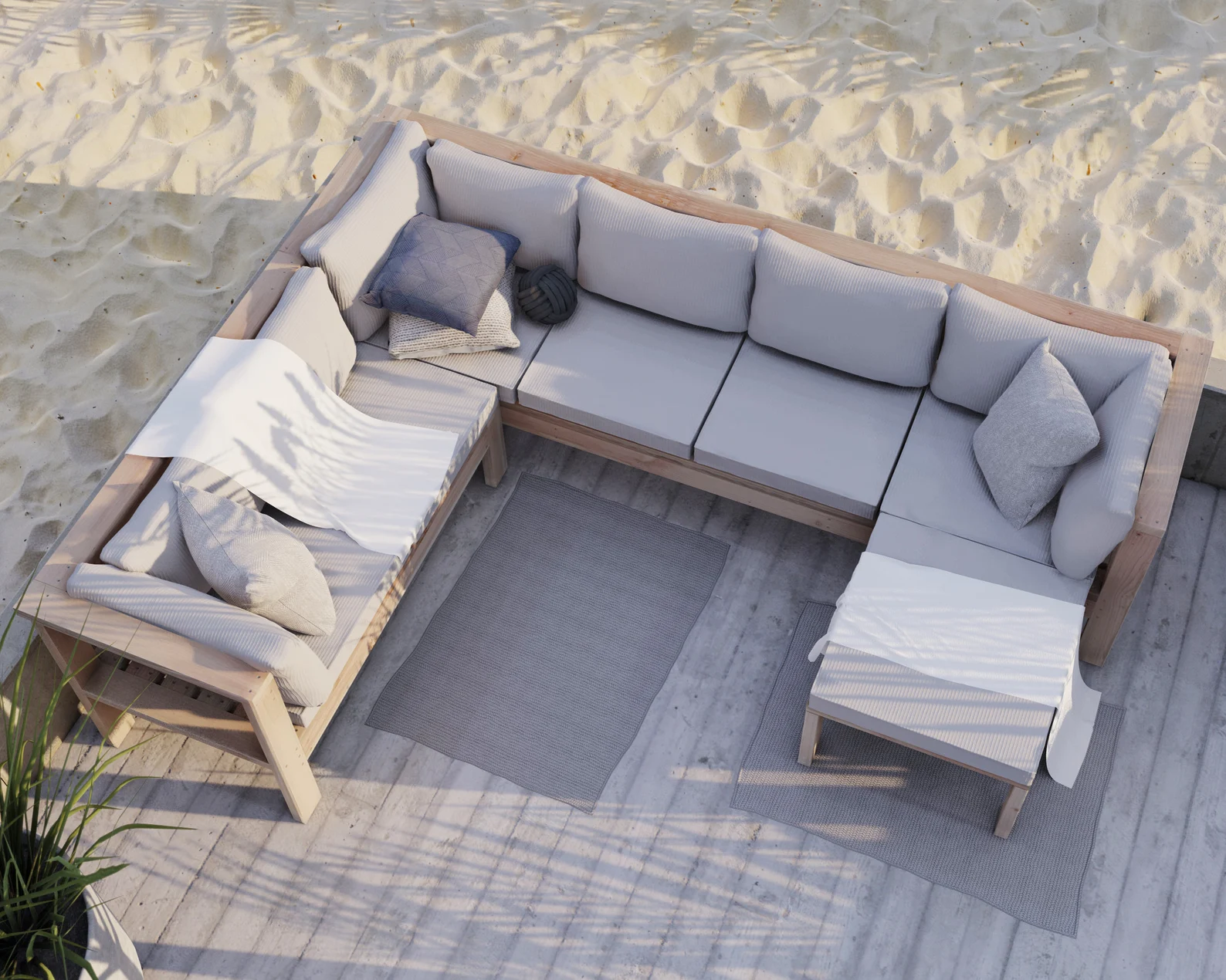 An application scenario or product detail of outdoor chaise sofa - Image 10