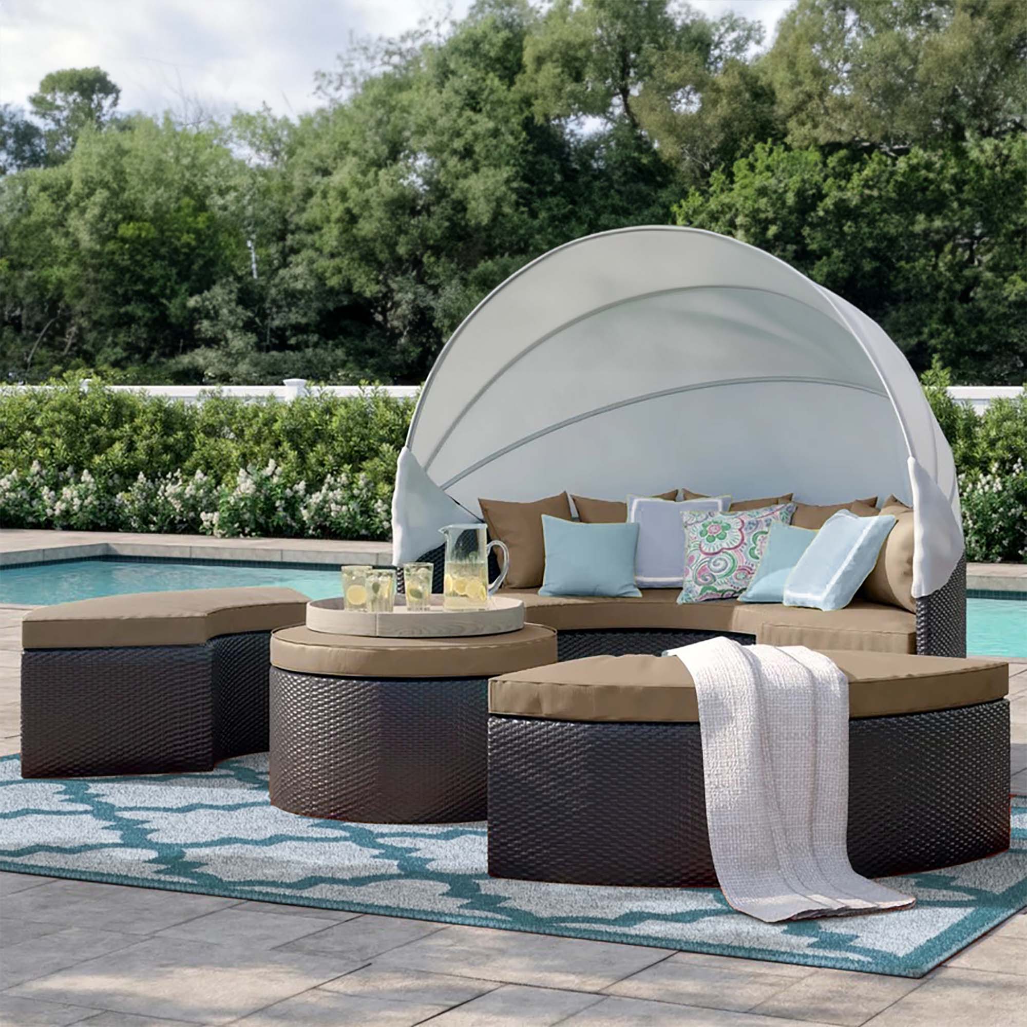 An application scenario or product detail of outdoor corner daybed - Image 14