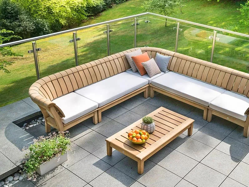 An application scenario or product detail of outdoor corner sofa - Image 21