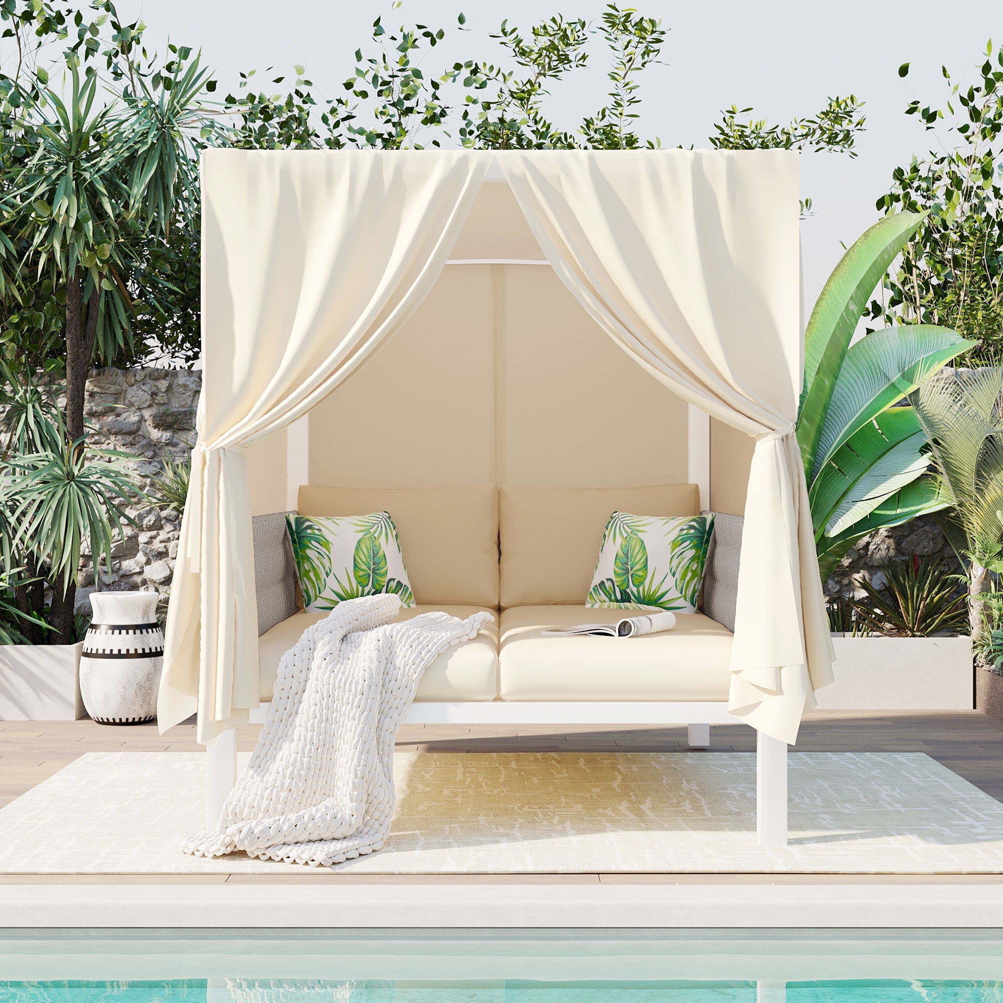 Featured image for the outdoor daybed with canopy guide