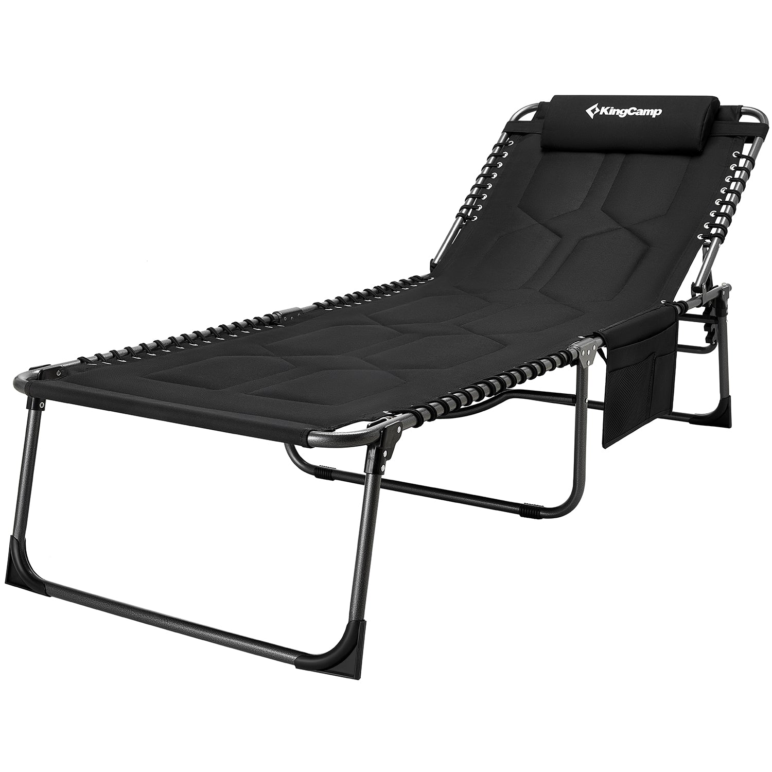 An application scenario or product detail of outdoor folding chaise lounger - Image 12