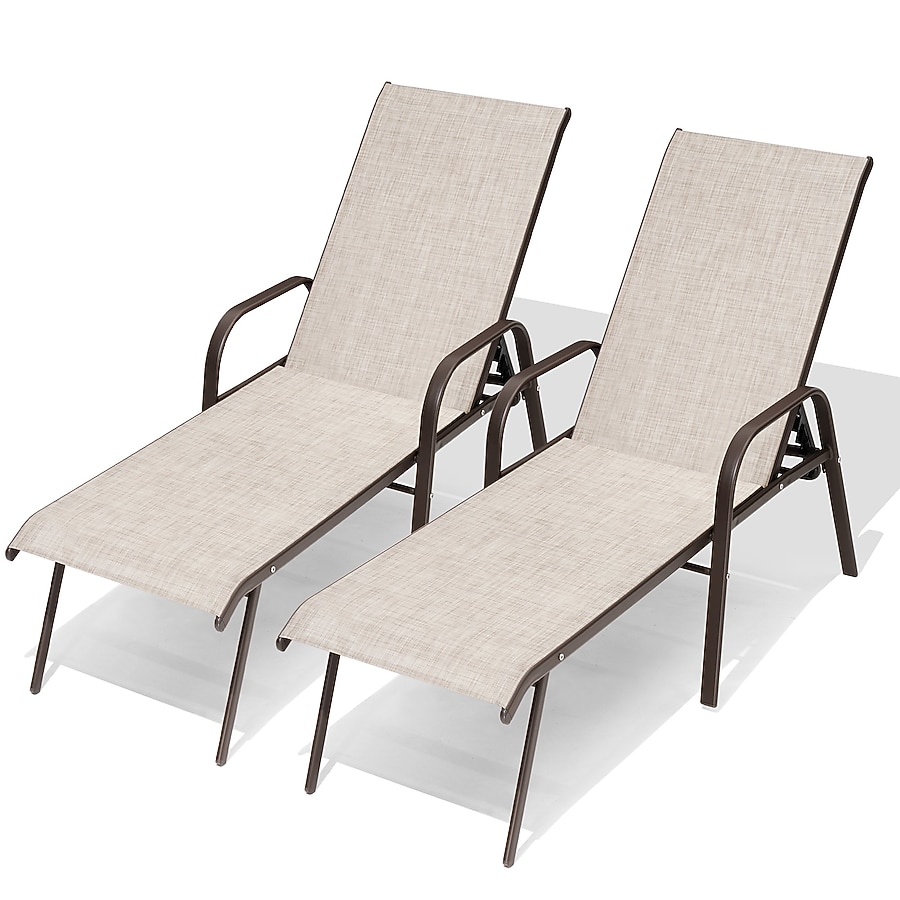 An application scenario or product detail of outdoor furniture chaise lounge - Image 21