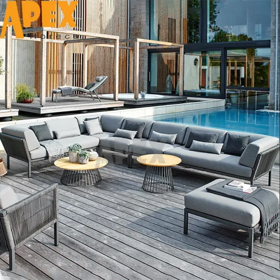 An application scenario or product detail of outdoor furniture sofa - Image 10