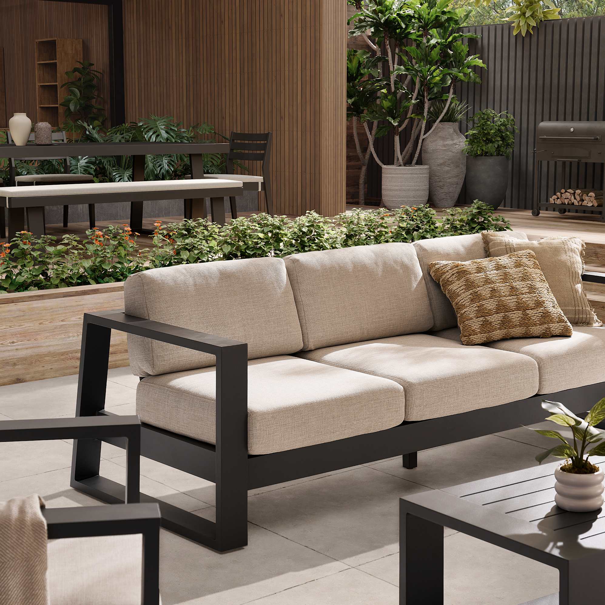 An application scenario or product detail of outdoor furniture sofa - Image 11