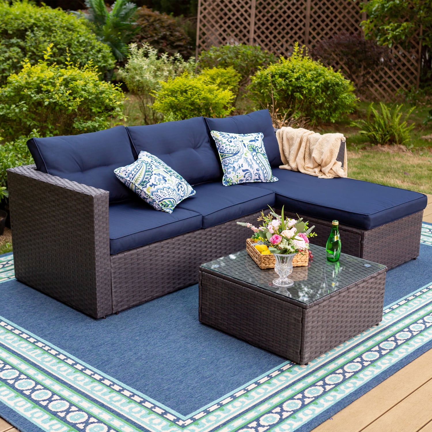 An application scenario or product detail of outdoor furniture sofa sets - Image 7