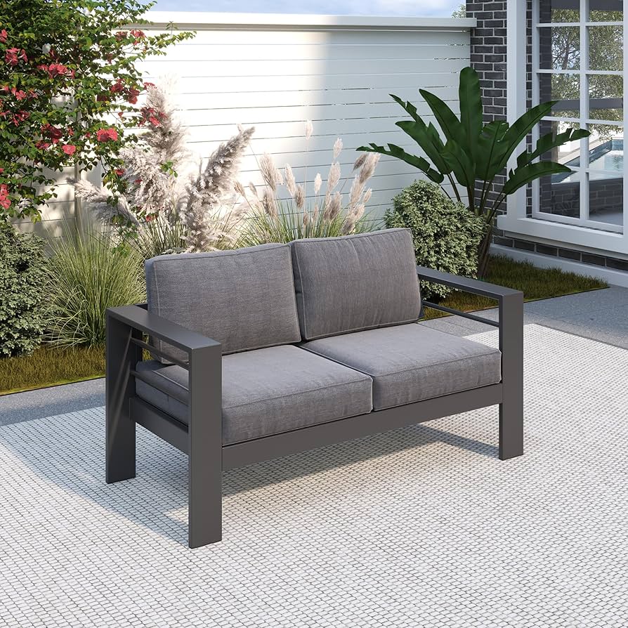 An application scenario or product detail of outdoor loveseat sofa - Image 6