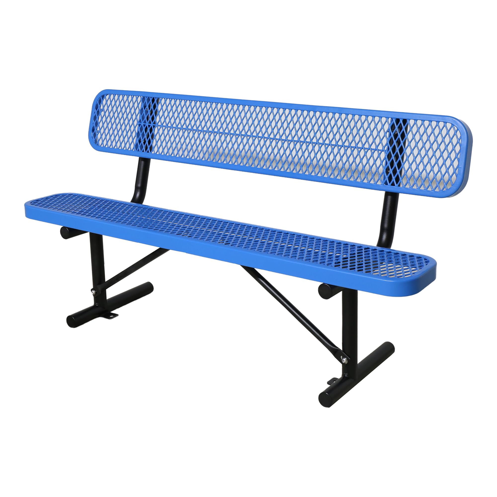 An application scenario or product detail of outdoor metal benches - Image 2