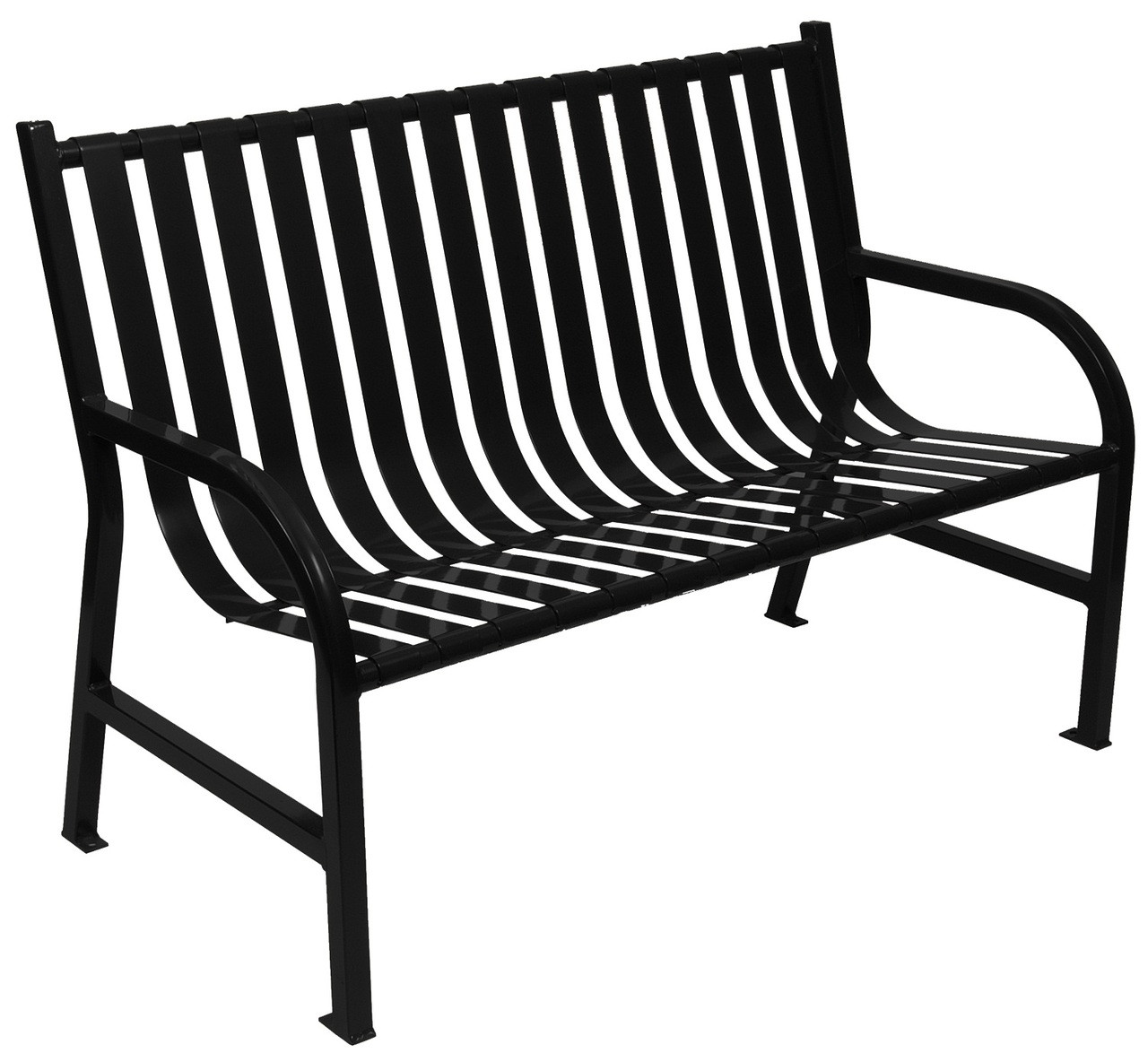 An application scenario or product detail of outdoor metal benches - Image 5