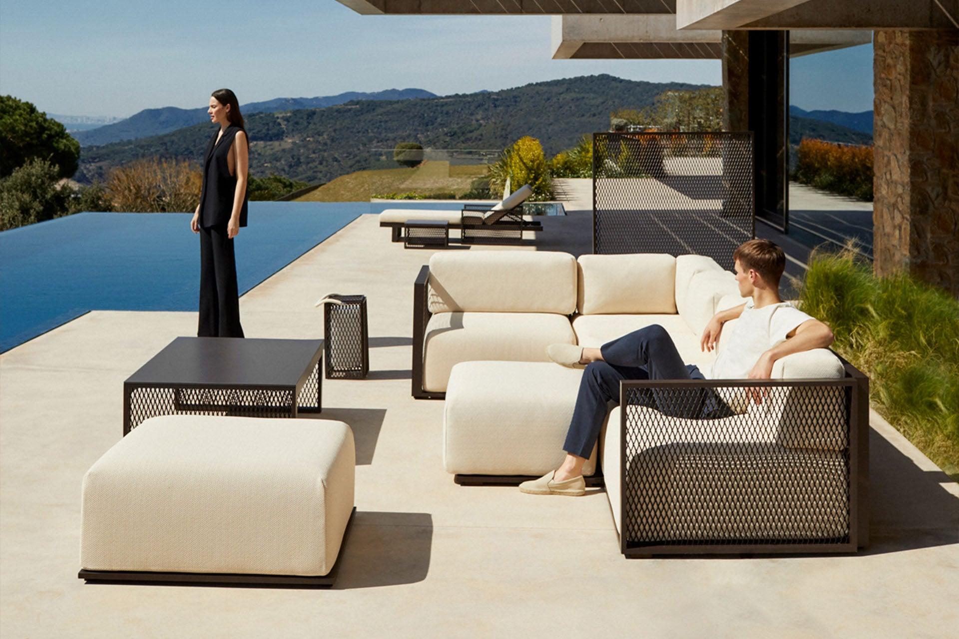 An application scenario or product detail of outdoor modular sofa - Image 5