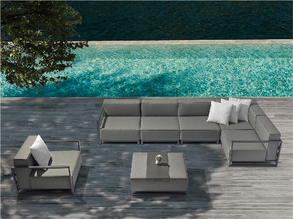 An application scenario or product detail of outdoor modular sofa - Image 17