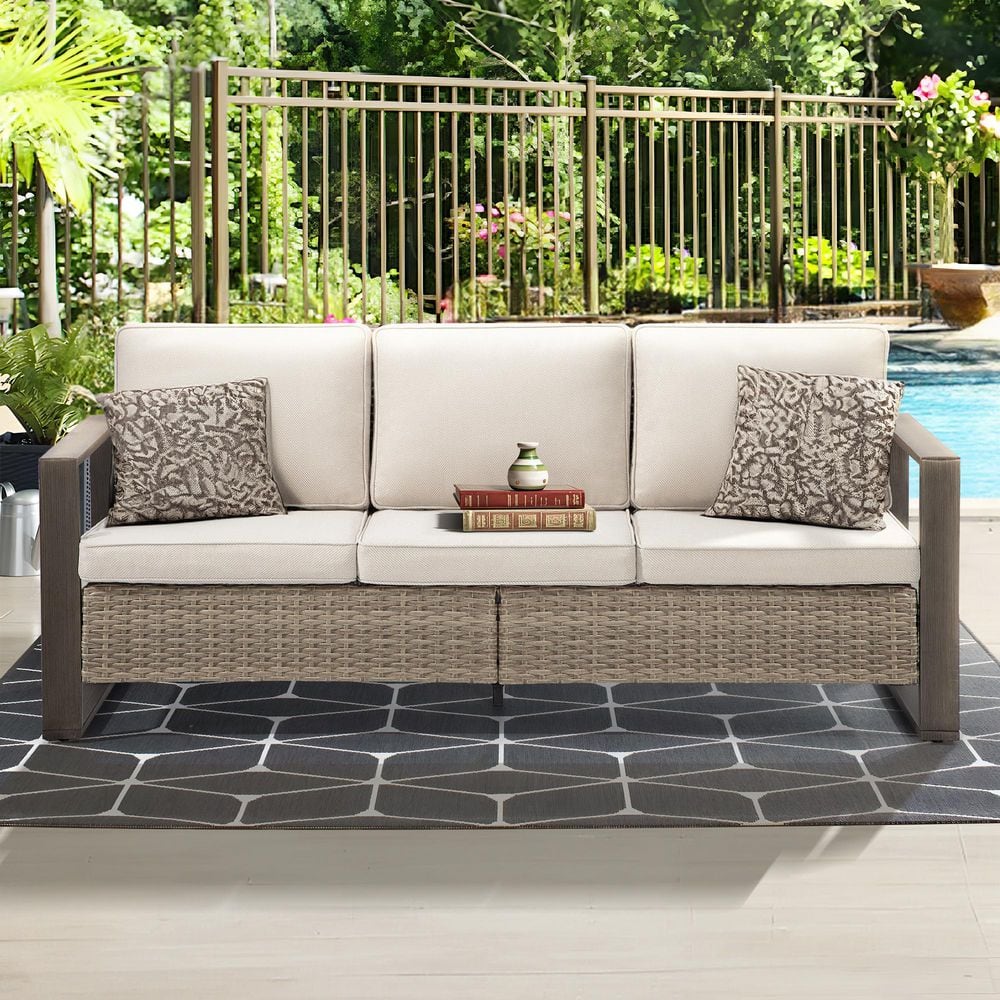 An application scenario or product detail of outdoor patio sofa - Image 7
