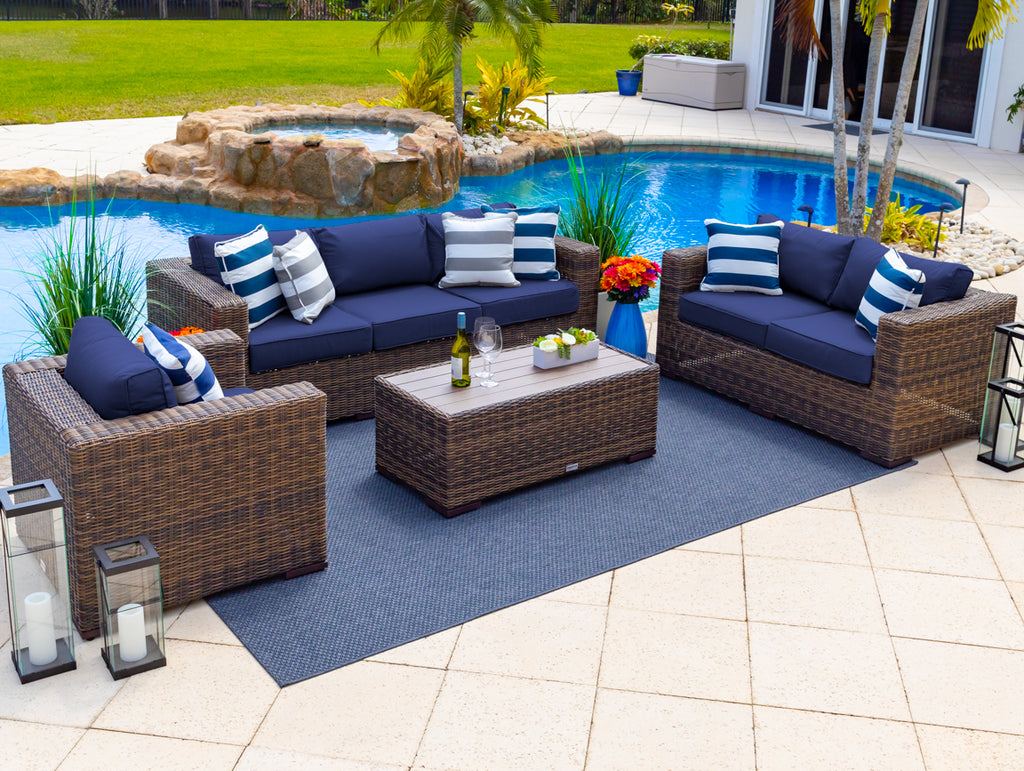 An application scenario or product detail of outdoor patio sofa set - Image 15