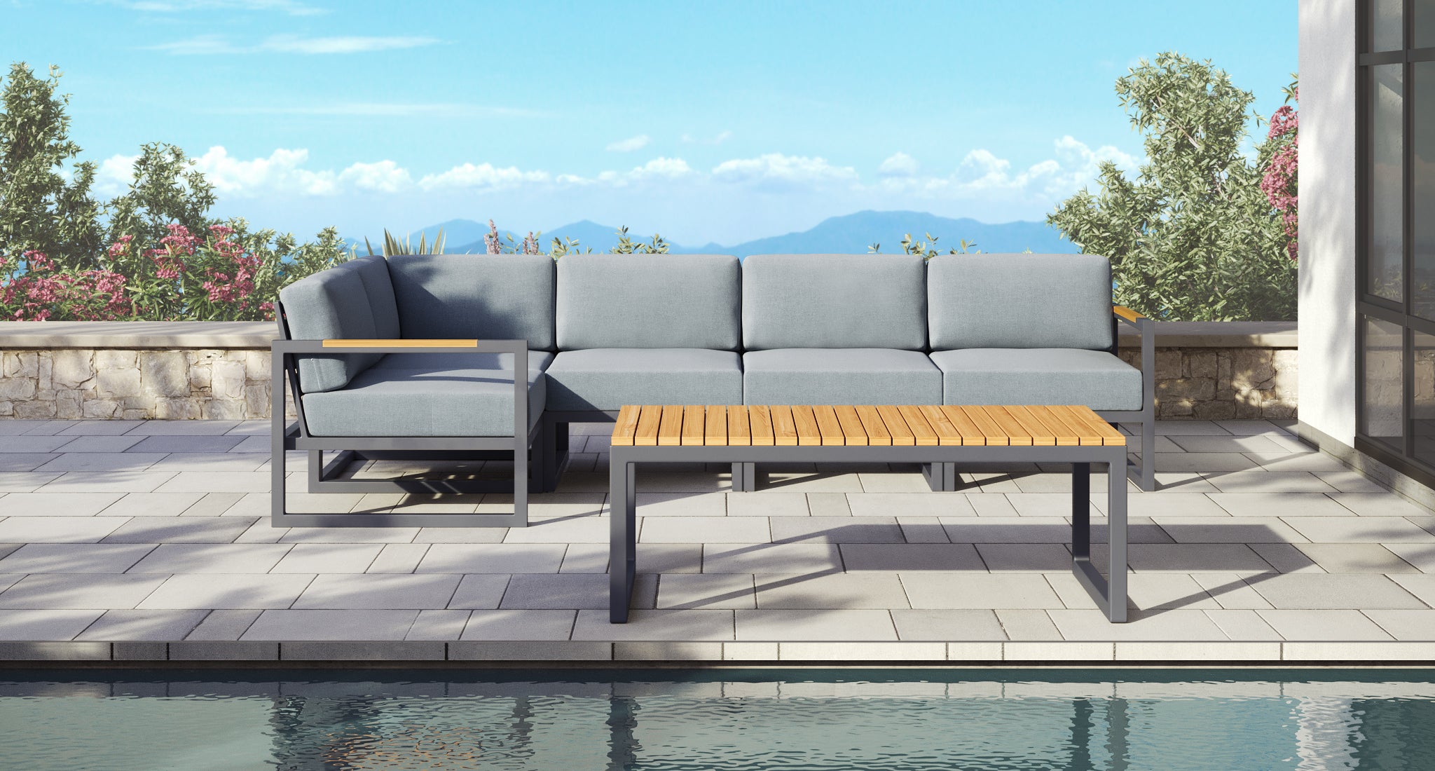 An application scenario or product detail of outdoor patio sofas - Image 21