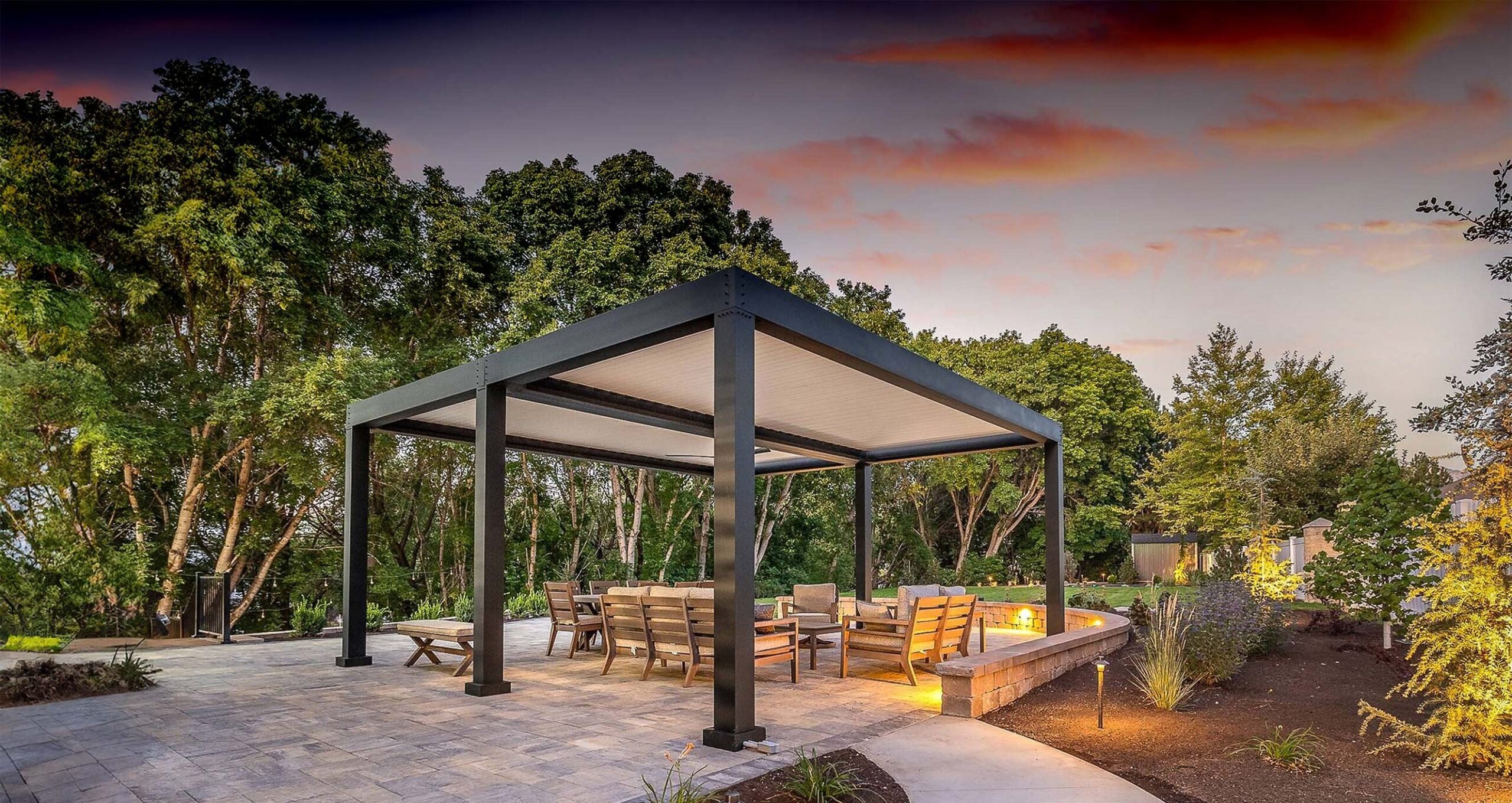 An application scenario or product detail of outdoor pergolas - Image 21