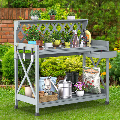 An application scenario or product detail of outdoor potting bench - Image 6
