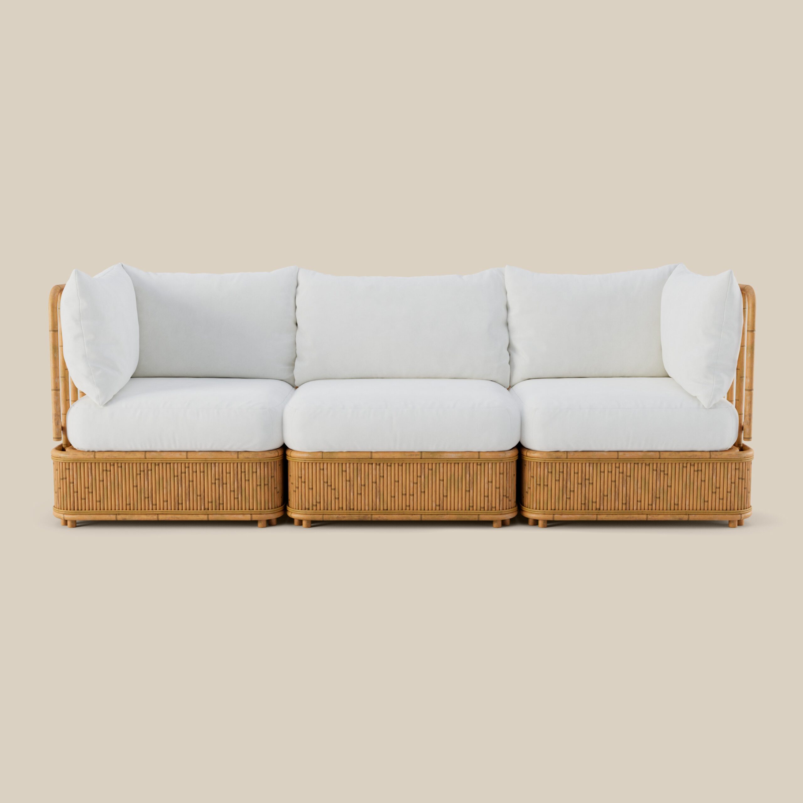 An application scenario or product detail of outdoor rattan sofa - Image 2