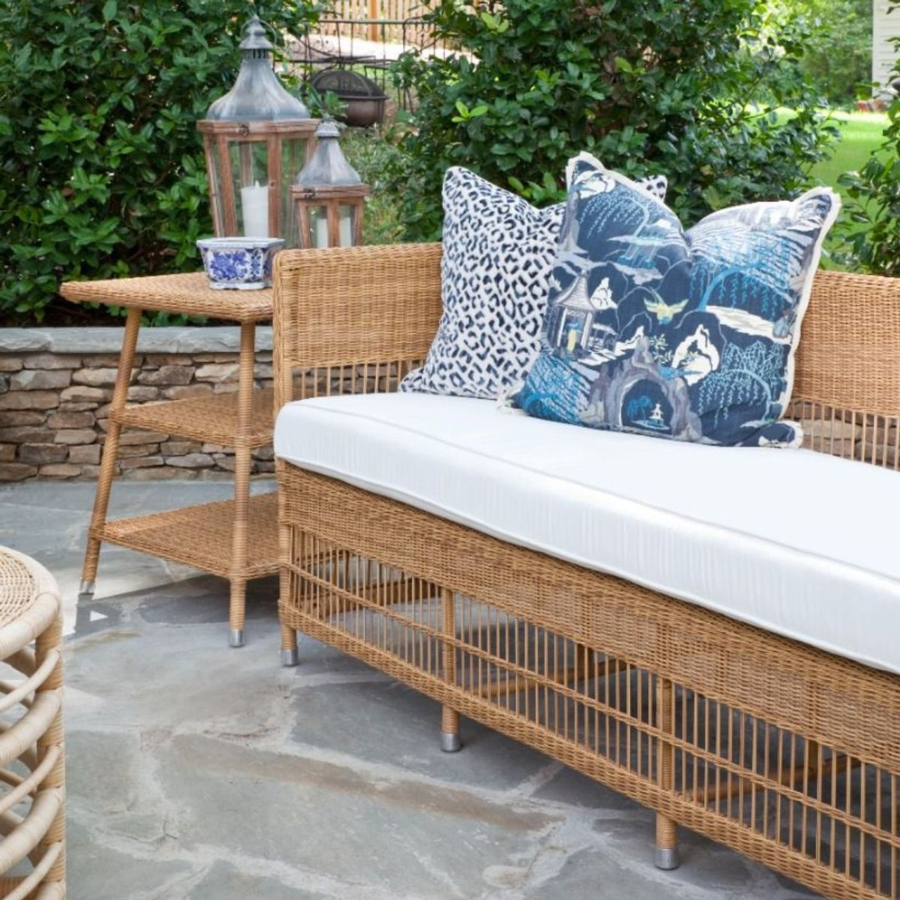 An application scenario or product detail of outdoor rattan sofa - Image 12