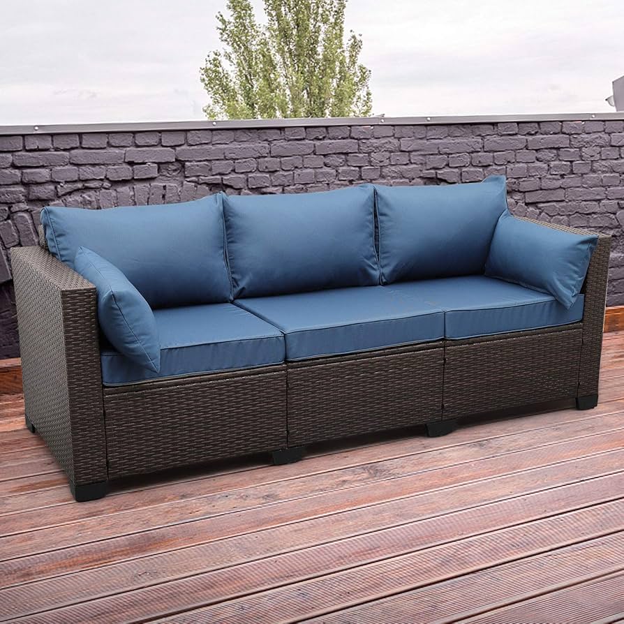 An application scenario or product detail of outdoor rattan sofa - Image 13